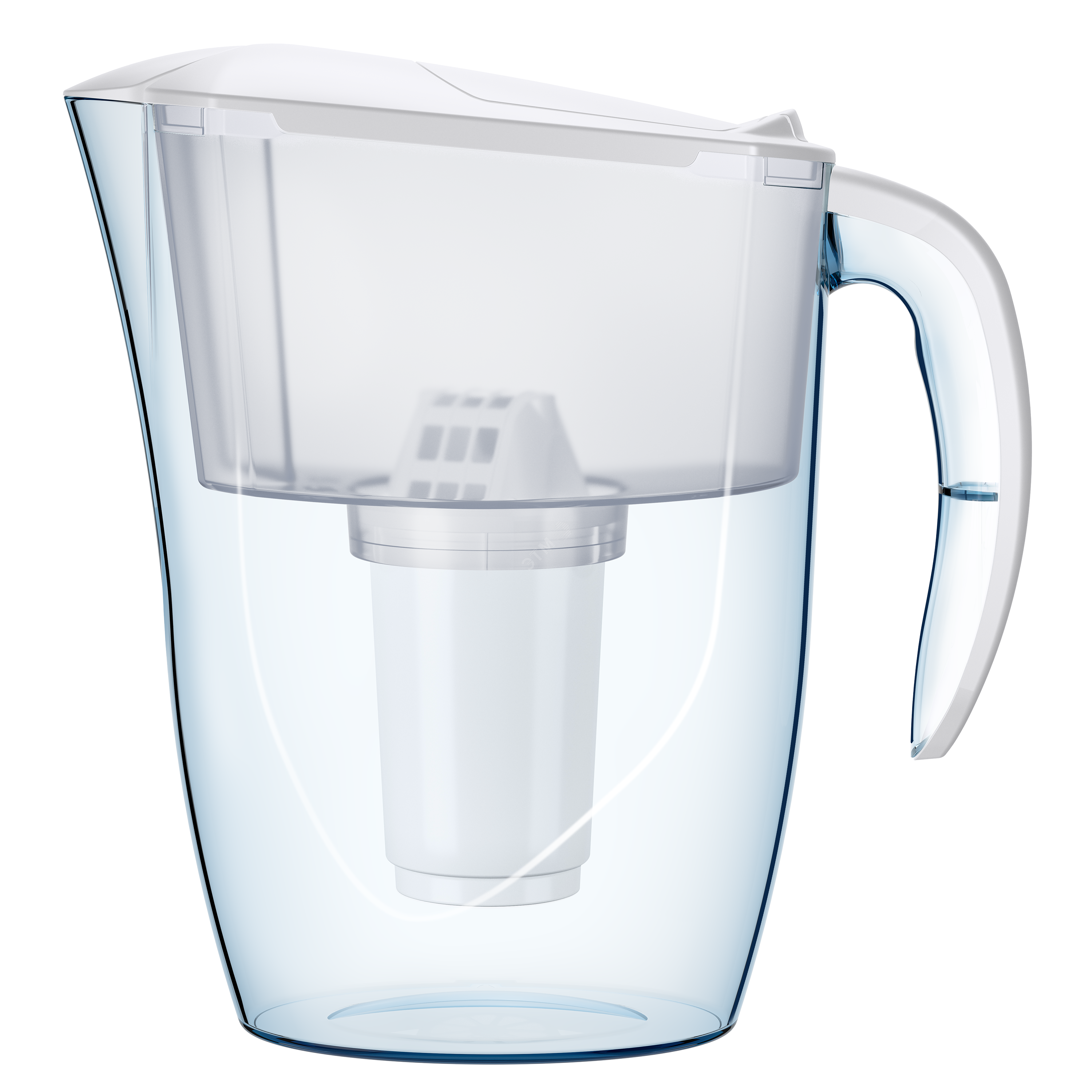 Изображение товара Фильтр-кувшин Аквафор Смайл Р152А5F белый