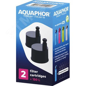 Изображение товара Картридж для фильтра-бутылки AQUAPHOR City (1 упак-2 шт) (шт)