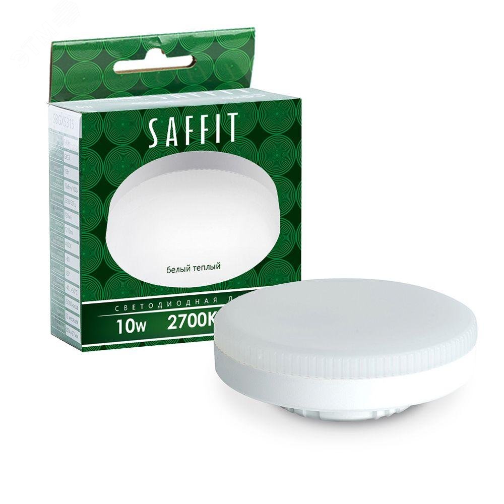 Изображение товара Светодиодная лампа 10Вт GX53 теплый свет матовая узкая для дома