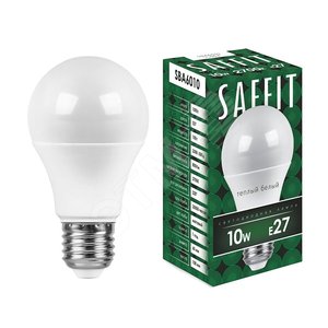 Лампа светодиодная LED 10вт Е27 теплый