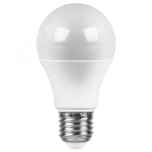 Лампа светодиодная LED 40вт Е27 белый SBA8040 SAFFIT