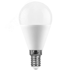 Изображение товара Лампа светодиодная LED 15вт Е14 дневной матовый шар (шт)