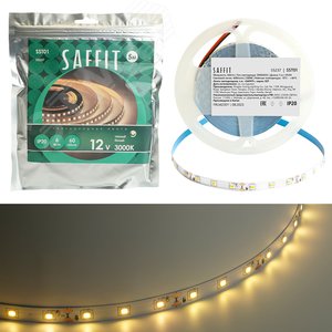 Изображение товара Лента светодиодная 6Вт/м 12В 3000К IP20 60LED/м SST01 (шт)