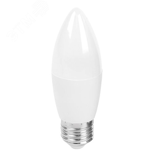 Лампа светодиодная LED 20вт Е27 дневной матовая свеча - фото 2