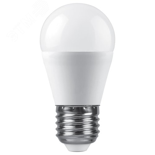 Лампа светодиодная LED 20вт Е27 белый матовый шар - фото 1