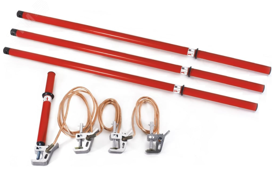 Изображение товара Заземление переносное ЗПП-15Э-3 для РУ до 15 кВ S=25 (шт)