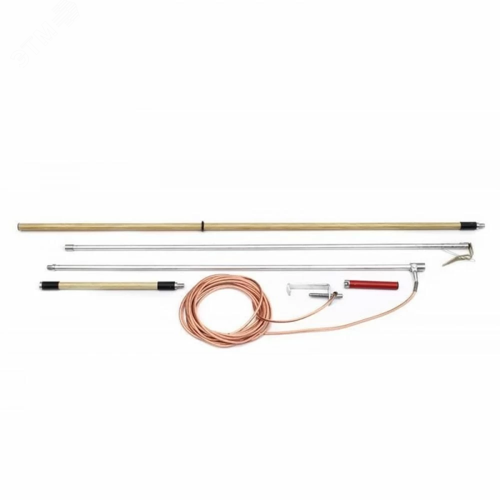 Изображение товара Заземление переносное УЗП-3Э-КС 50 мм для железных дорог Россия