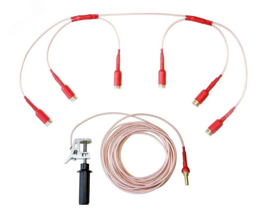 Изображение товара Заземление переносное ЗПЛ-1Э СИП (КОМПЛ-6) (шт)