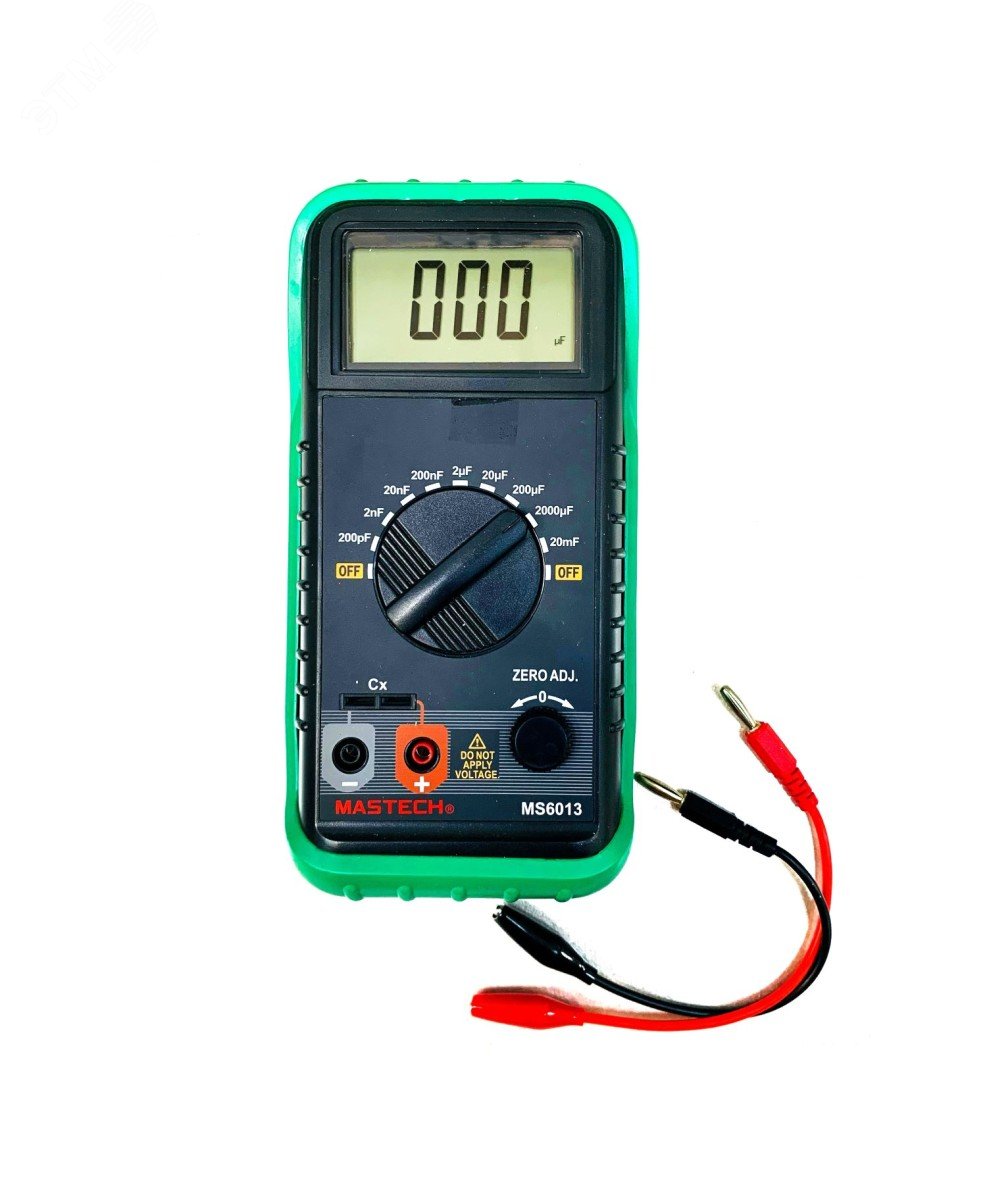 Изображение товара Цифровой измеритель емкости MS6013A Электро Трейд 0.2 нФ до 20 мФ