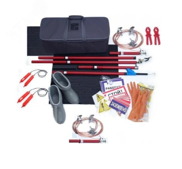 Изображение товара Комплект средств защиты в электроустановках свыше 1000В КСЗ-2Э 204 Премиум Электро Трейд