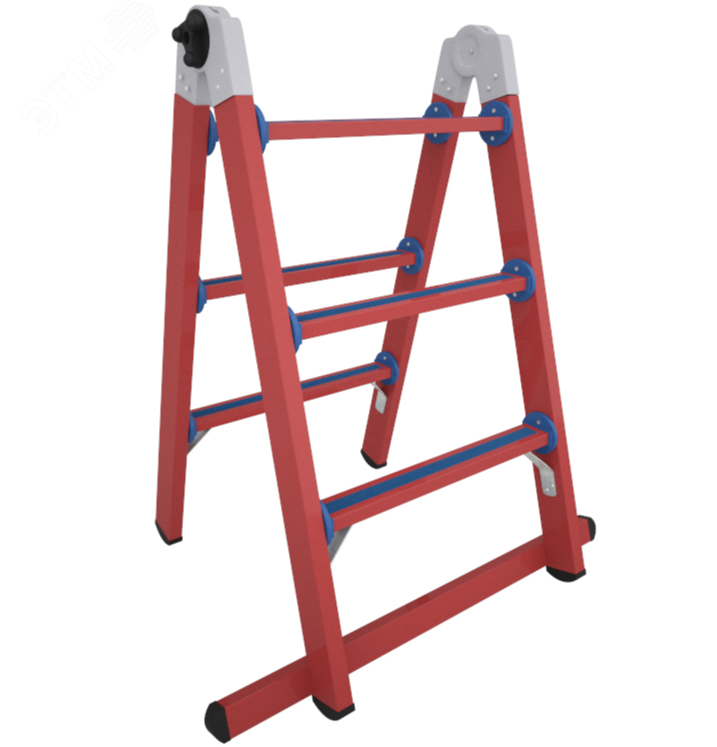 Изображение товара Лестница-стремянка стеклопластиковая трансформер мягкий гурнт ЛСПТД-1,0 Мг (шт)