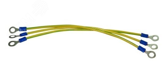 Изображение товара Проводник заземления П-750 медный 6 мм2 0,75 м для заземления