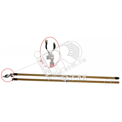 Изображение товара Штанга операт.унив. ШОУ-220/3 (до220кВ) 3.7м (шт)