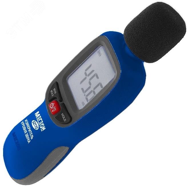Изображение товара МЕГЕОН 92180 шумомер измеритель уровня звука профессиональный и любительский