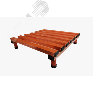 Изображение товара подставка изолирующая (настил диэлектрический) ПИ-750x750 h=120мм на изоляторах (шт)