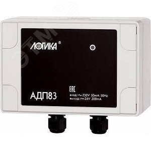 АДП82 адаптер питания 220В/(12В, 400мА)
