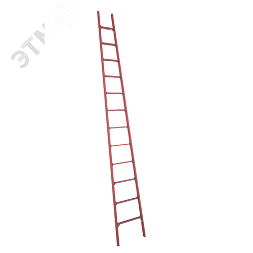 Изображение товара Лестница стеклопластиковая диэлектрическая приставная мягкий грунт ЛСПД-4,5 Евро МГ (шт)