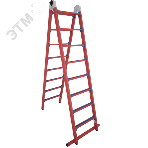 Изображение товара Лестница-стремянка стеклопластиковая трансформер мягкий грунт ЛСПТД-2,5 МГ (шт)
