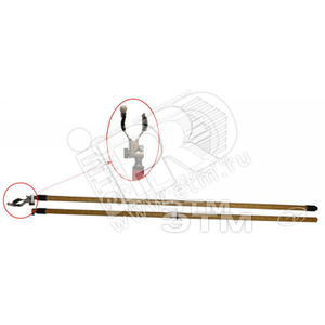 Изображение товара Штанга операт.унив. ШОУ-220/3 (до220кВ) 3.7м (шт)