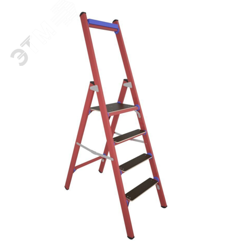 Изображение товара Стремянка стеклопластиковая диэлектрическая ССД-1,0 Е Т с симметричной опорой телеком (шт)