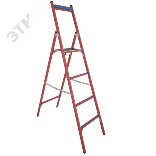 Изображение товара Стремянка стеклопластиковая диэлектрическая ССД-1,5 с симметричной опорой (шт)