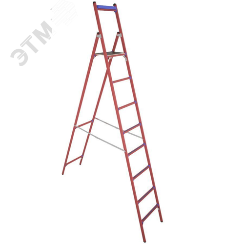 Изображение товара Стремянка стеклопластиковая диэлектрическая ССД-2,5 с симметричной опорой (шт)