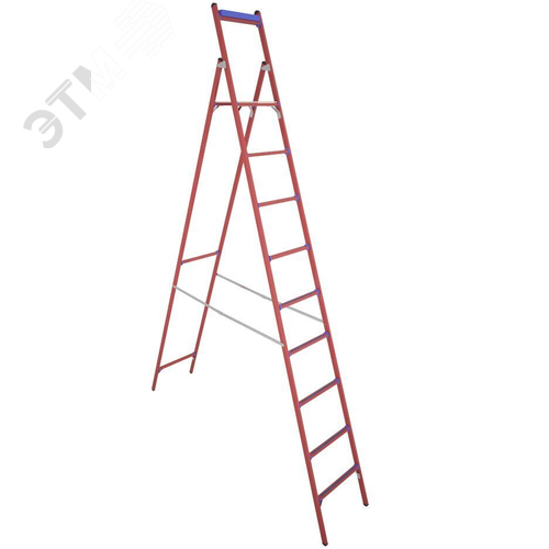 Изображение товара Стремянка стеклопластиковая диэлектрическая ССД-3,0 с симметричной опорой (шт)