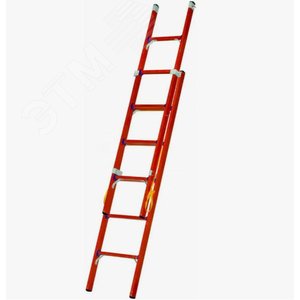 Изображение товара Лестница стеклопластиковая приставная раздвижная диэлектрическая ЛСПРД-4,0 Е (шт)