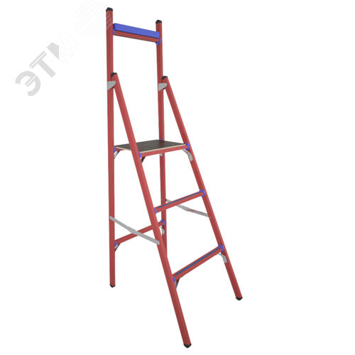 Изображение товара Стремянка стеклопластиковая диэлектрическая СВД-1,0 Т с вертикальной опорой телеком (шт)