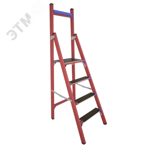 Изображение товара Стремянка стеклопластиковая диэлектрическая СВД-1,0 ЕТ с вертикальной опорой телеком (шт)