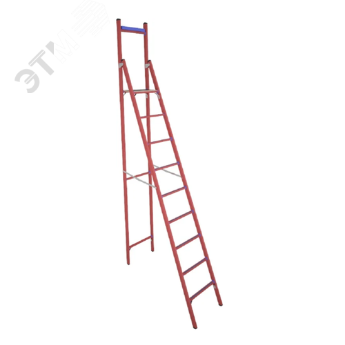 Изображение товара Стремянка стеклопластиковая диэлектрическая СВД-3,5 Е с вертикальной опорой (шт)