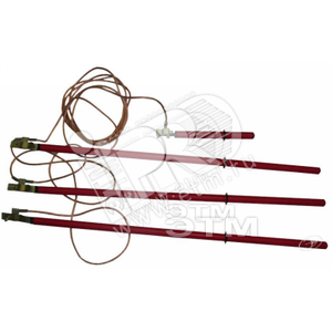 Изображение товара Заз.для ВЛ до 10кВ ЗПЛ-10-3 13.4м 35кв.мм 3штанги (шт)