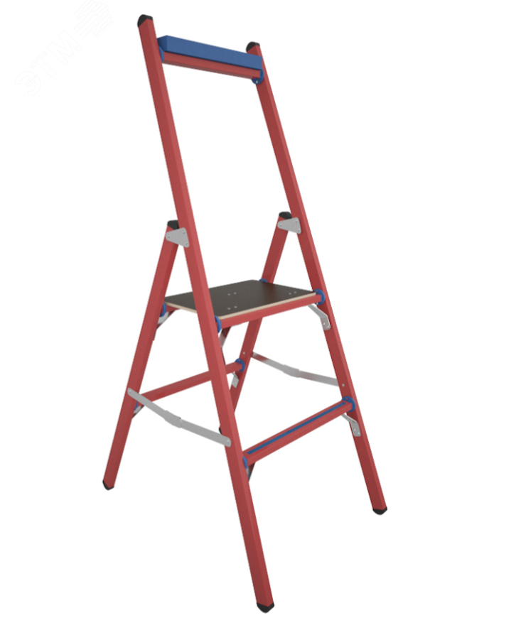 Изображение товара Стремянка стеклопластиковая диэлектрическая ССД-0,7 с симметричной опорой (шт)