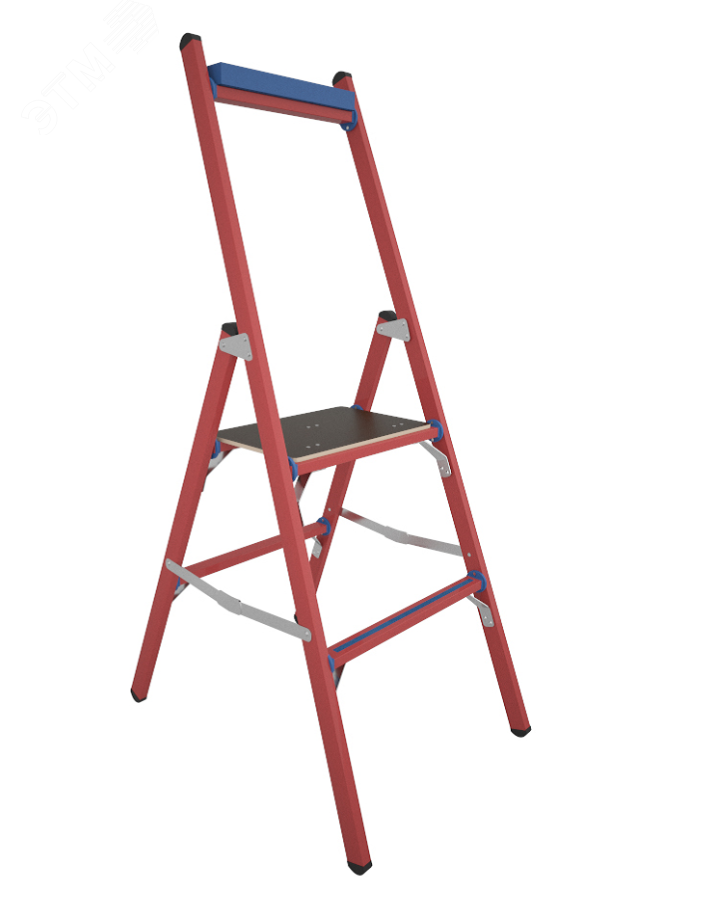 Изображение товара Стремянка стеклопластиковая диэлектрическая ССД-0,7 Т с симметричной опорой телеком (шт)