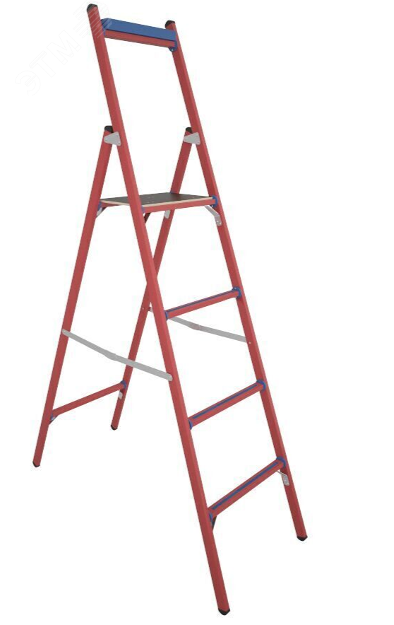 Изображение товара Стремянка стеклопластиковая диэлектрическая ССД-1 5 с симметричной опорой