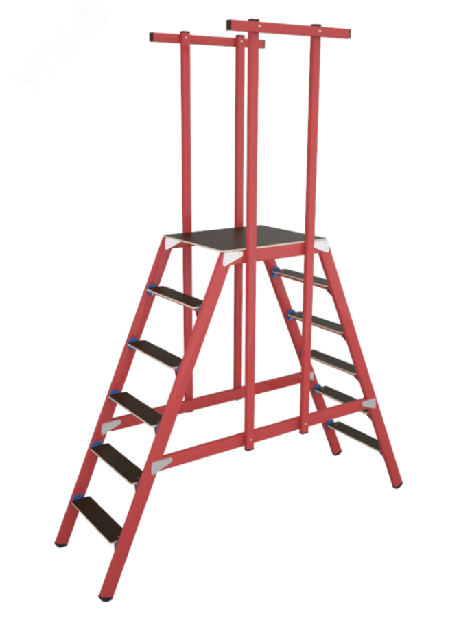 Изображение товара Подмость диэлектрическая стеклопластиковая ССД-1,5 ПК с колесами