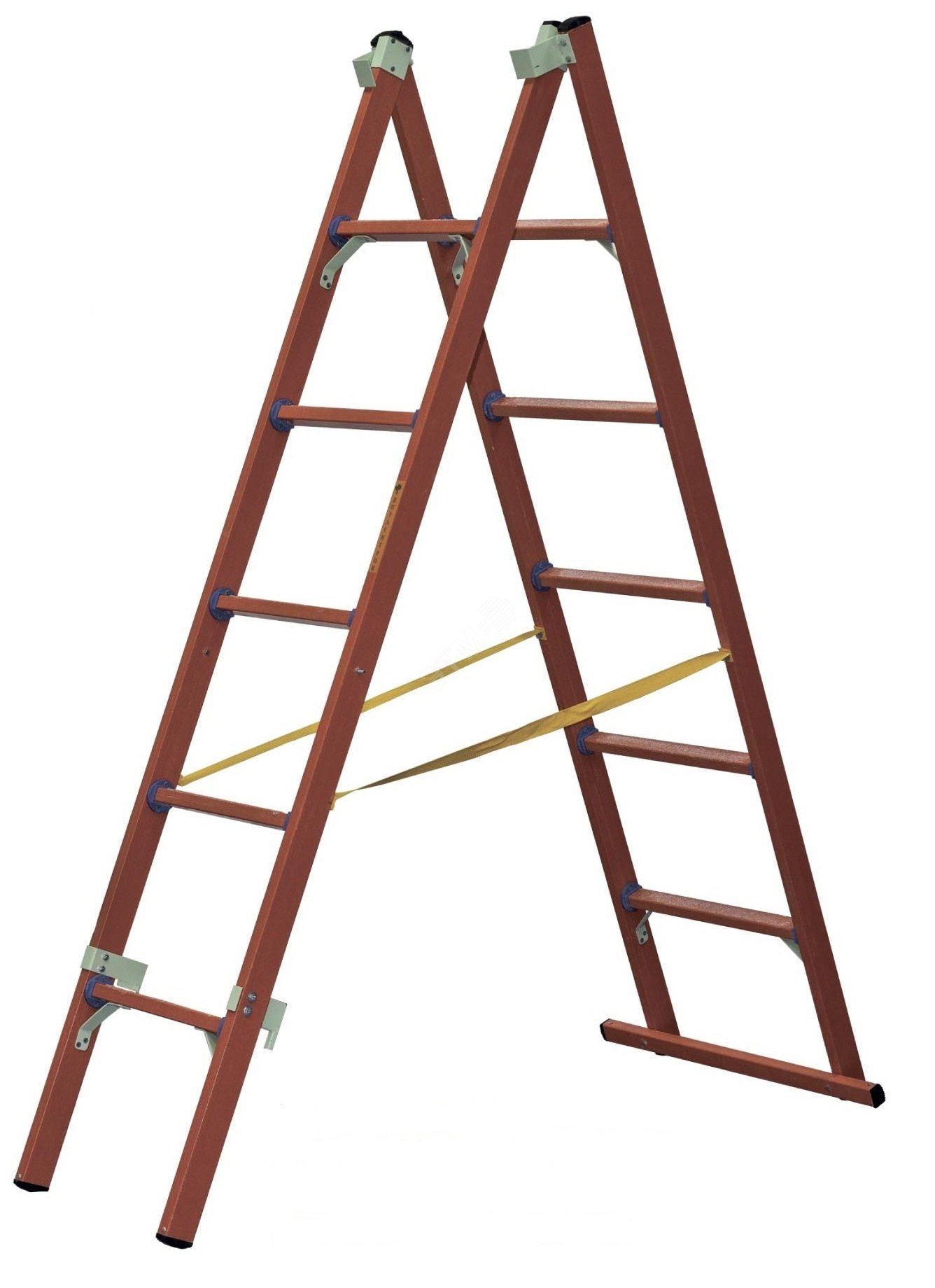 Изображение товара Лестница-стремянка диэлектрическая ССД-У 2x5 для электросетей