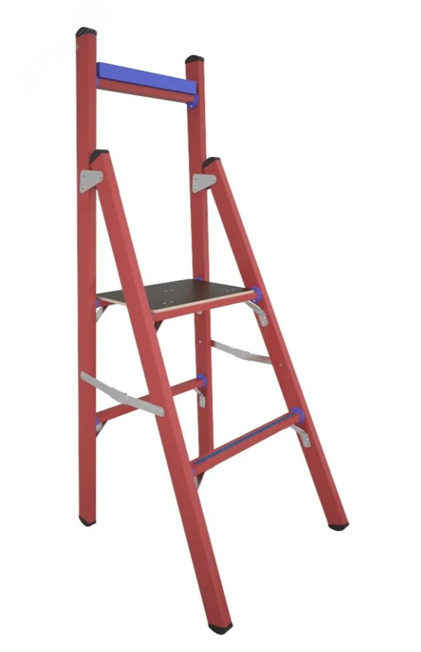 Изображение товара Стремянка стеклопластиковая диэлектрическая СВД-0,7 Е с вертикальной опорой (шт)