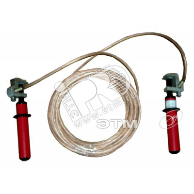 Изображение товара Заземление переносное ЗПМ-1Н 10м 25кв.мм для защиты от тока