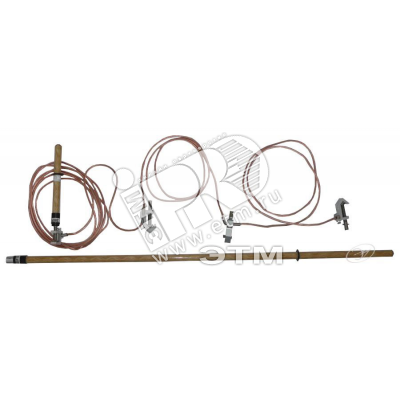 Изображение товара Заземление переносное ЗПП-110Н 17м 25кв.мм для электромонтажа