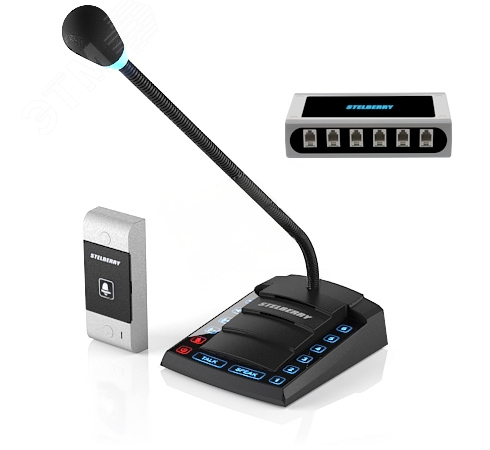 Изображение товара Устройство переговорное 6-канальное для АЗС с диспетчерской связью (шт)