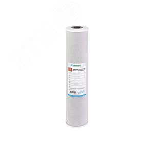 Изображение товара Картридж для магистрального фильтра ЭФАУМ 112/508М 20BB из активированного угля, от органических примесей, для х/в (шт)