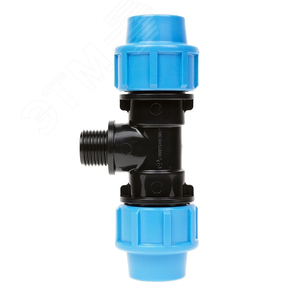 Тройник 20х1/2' Пх20 для труб ПНД - фото 2