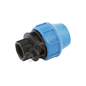 Муфта комбинированная 40х1' М для труб ПНД - фото 1