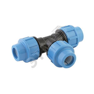 Тройник 20х20х20 для труб ПНД - фото 1