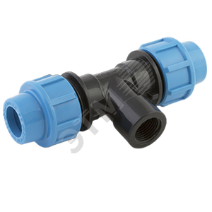 Изображение товара Тройник 20х1/2' Мх20 для труб ПНД (шт)