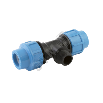 Тройник 25х3/4' Пх25 для труб ПНД