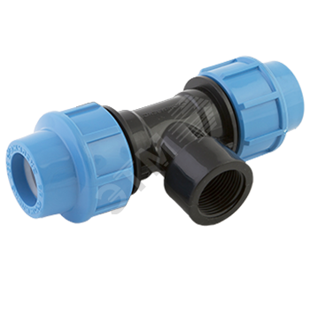 Тройник 25х3/4' Мх25 для труб ПНД