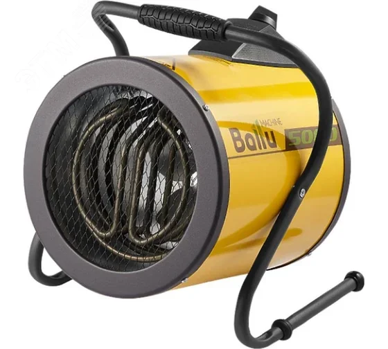 Изображение товара Пушка тепловая электрическая на 4.5 кВт, круглая (шт)