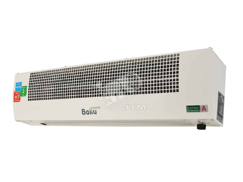 Изображение товара Электрическая тепловая завеса Ballu BHC-L08-T03 мощность 3 кВт для дверных проемов до 2,5 м